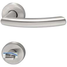 MARCHESI Dr�ckergarnitur ARC - auf Rosette WC, 38 - 45, Edelstahl matt