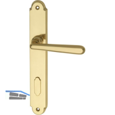 MARCHESI Dr�ckergarnitur ALT-WIEN - auf Schild BB 90, Hangerl, Messing poliert