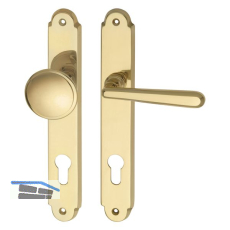 MARCHESI Wechselgarnitur ALT-WIEN - auf Schild PZ88, rechts, Messing poliert