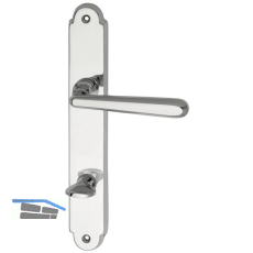 MARCHESI FH Dr�ckergarnitur ALT-WIEN - auf Schild WC 90, Messing verchromt