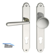 MARCHESI FH Wechselgarnitur ALT-WIEN - auf Schild PZ88, links, Messing verchromt