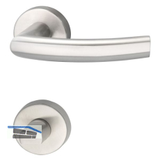 MARCHESI Dr�ckergarnitur RIGA - auf Rosette WC, 38 - 45, Edelstahl matt