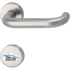 MARCHESI Dr�ckergarnitur HARMONIE - auf Rosette BB, 38 - 45, Edelstahl matt