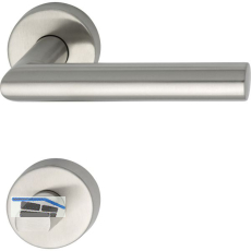 MARCHESI Dr�ckergarnitur GEHRUNG WC, mit St�tznocken, Edelstahl matt