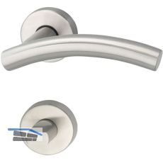 MARCHESI Dr�ckergarnitur MOSKAU - auf Rosette WC, 38 - 45, Edelstahl matt