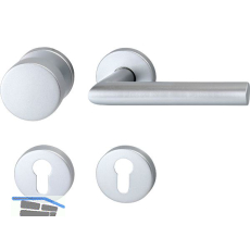 FH-Wechselgarnitur GEHRUNG - auf Rosette PZ, VK 8/8,5, 38 - 45, Edst. matt, R