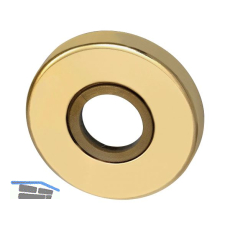 MARCHESI Dr�ckerrosette 50 mm, Ansatz 18 mm, Messing poliert, verdeckt