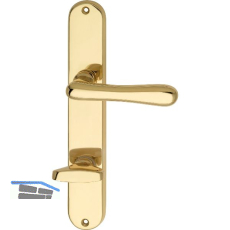 MARCHESI FH Dr�ckergarnitur ELEGANT 22 - auf Schild WC 90, Messing poliert