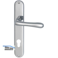 MARCHESI FH Dr�ckergarnitur ELEGANT 22 - auf Schild PZ 88, Messing verchromt