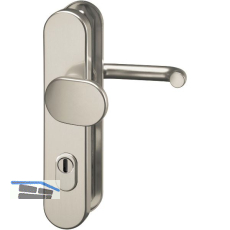 GRUNDMANN Sicherheits-Wechselgarnitur 1752 U-Form, KZS, RC2, Edelstahl matt