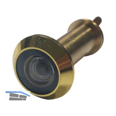 T�rgucker � 14 mm, Weitwinkel 200�, TS 35-55 mm, Messing poliert