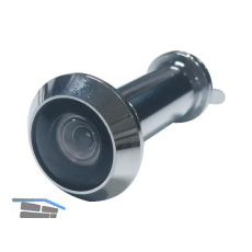 T�rgucker � 14 mm, Weitwinkel 200�, TS 35-55 mm, Messing verchromt