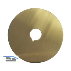 Abdeckungen f�r T�rgucker 70, 14, 5 mm, Messing poliert