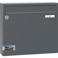 RENZ Aufh�ngebriefkasten SERIE 17 - 370 x 330 x 100, anthrazitgrau RAL 7016