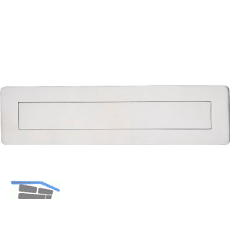 Briefeinwurf 315 x 80 mm/ Einwurfma� 265 x 38, Edelstahl