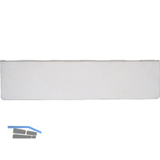 Briefeinwurfblende innen 325 x 80 mm, Edelstahl