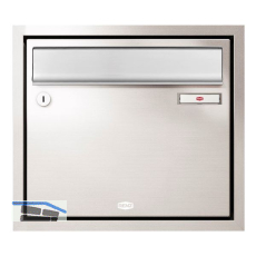 RENZ Unterputzbriefkasten 370 x 330 x 100 mm, Stahl wei� RAL 9016