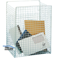 RENZ Postkorb zur Montage innen, 400 x 350 x 150 mm, wei� kunststoffbeschichtet