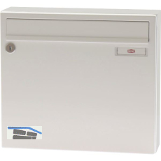 RENZ Aufh�ngebriefkasten SERIE 17 - 370 x 330 x 100, wei� RAL 9016