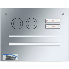 RENZ Frontplatte eckig, 360 x 280 mm, Edelstahl