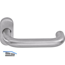 OGRO Dr�ckerlochteil PREMIUM 8100 FS/6620 - mit Rosette, Edelstahl matt