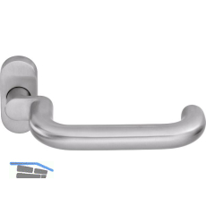 OGRO Dr�ckerlochteil PREMIUM 8100 A FS/6620 - mit Rosette, Edelstahl matt