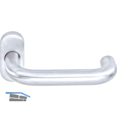 OGRO Dr�ckerlochteil PREMIUM 8100 FS/6621 - mit Rosette, Alu silber eloxiert