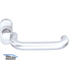 OGRO Dr�ckerlochteil PREMIUM 8100 A FS/6621 - mit Rosette, Alu silber eloxiert