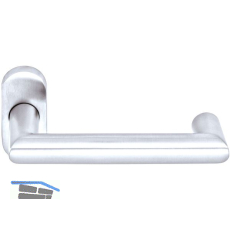 OGRO Dr�ckerlochteil PREMIUM 8907/6621 - mit Rosette, Alu silber eloxiert