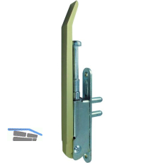 GEZE Balkont�rheber Huba Fix, Stahl verzinkt/Aluminium neusilber eloxiert