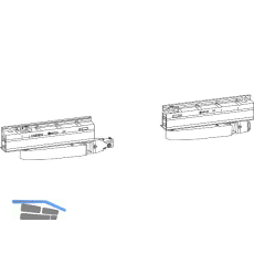 HAUTAU ATRIUM HKS 100 S Grundkarton Laufwagen 100 kg rechts f�r Fremdsysteme