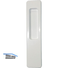 HAUTAU ATRIUM HS Griffmuschel au�en, Aluminium wei� RAL 9016