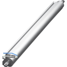 HAUTAU Spindelantrieb SA 650 A, 24V, Hub 300 mm, Aluminium silber eloxiert