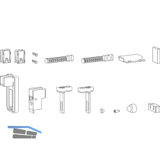 HAUTAU ATRIUM HS Zubeh�r-Beutel 129 f�r F�hrungsschiene Nr. 1/1 und 6, Schema A