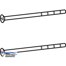 HAUTAU ATRIUM HS Griffschrauben-Beutel M5 x 100 mm, Inhalt: 2 St�ck
