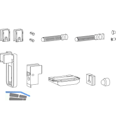 HAUTAU ATRIUM HS Zubeh�r-Beutel 129 Holz f�r F�hrungsschiene Nr. 5, Schema C