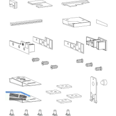 HAUTAU ThermoTop 2.1 comfort Zubeh�r-Beutel Holz, TS bis 68 mm, Schema A, links
