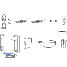 HAUTAU ATRIUM HS Zubeh�r-Beutel 103 f�r F�hrungsschiene Nr. 2 und 3, Schema A