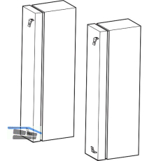 GEZE Ersatz-Akku-Set 12V 2,3 Ah zu RWA Notstromsteuerzentrale THZ Comfort N4