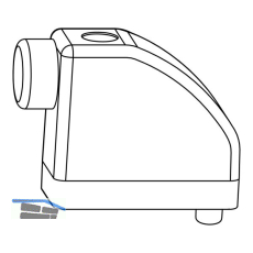 MACO HS Anschlagpuffer, Fl�gelabstand 28 mm, silber (101680)