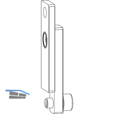 MACO-TRONIC Adapter mit Kontaktgeber f�r HS Getriebe (227702)