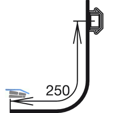 GU Thermostep/Timberstep Dichtungsbahn, Breite 250 mm, 1 Rolle = 50 Meter