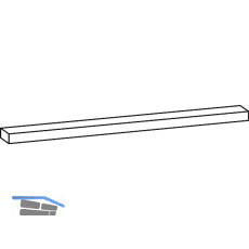 GU HS Aushebeschutz Verbindungsstab P959 L=1800 mm silber