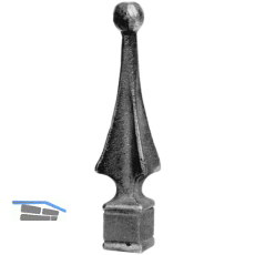 ARTEFERRO Spitze H�he 130 mm, Schmiedeeisen