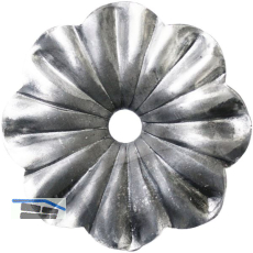 ARTEFERRO Rosette � 65 mm, mit Loch 8 mm, Schmiedeeisen