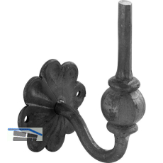 ARTEFERRO Handlauftr�ger mit Anschwei�ende und Zierknopf, Schmiedeeisen