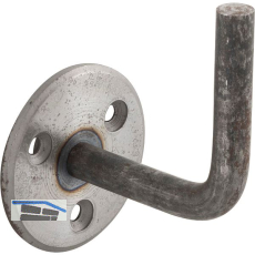 ARTEFERRO Handlauftr�ger mit Anschwei�ende, � 64 mm, Schmiedeeisen