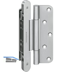 SIMONSWERK Objektband VN2927/160 Compact Planum, Stahl verchromt matt