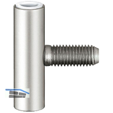 SIMONSWERK T�rband-Rahmenteil V 4700 WF, Band � 15 mm, M10x1, Stahl vernickelt