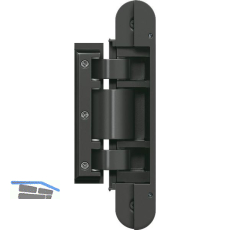 SIMONS Glast�rband TECTUS TEG 310 2D, verdeckt, 60kg, Stahl schwarz